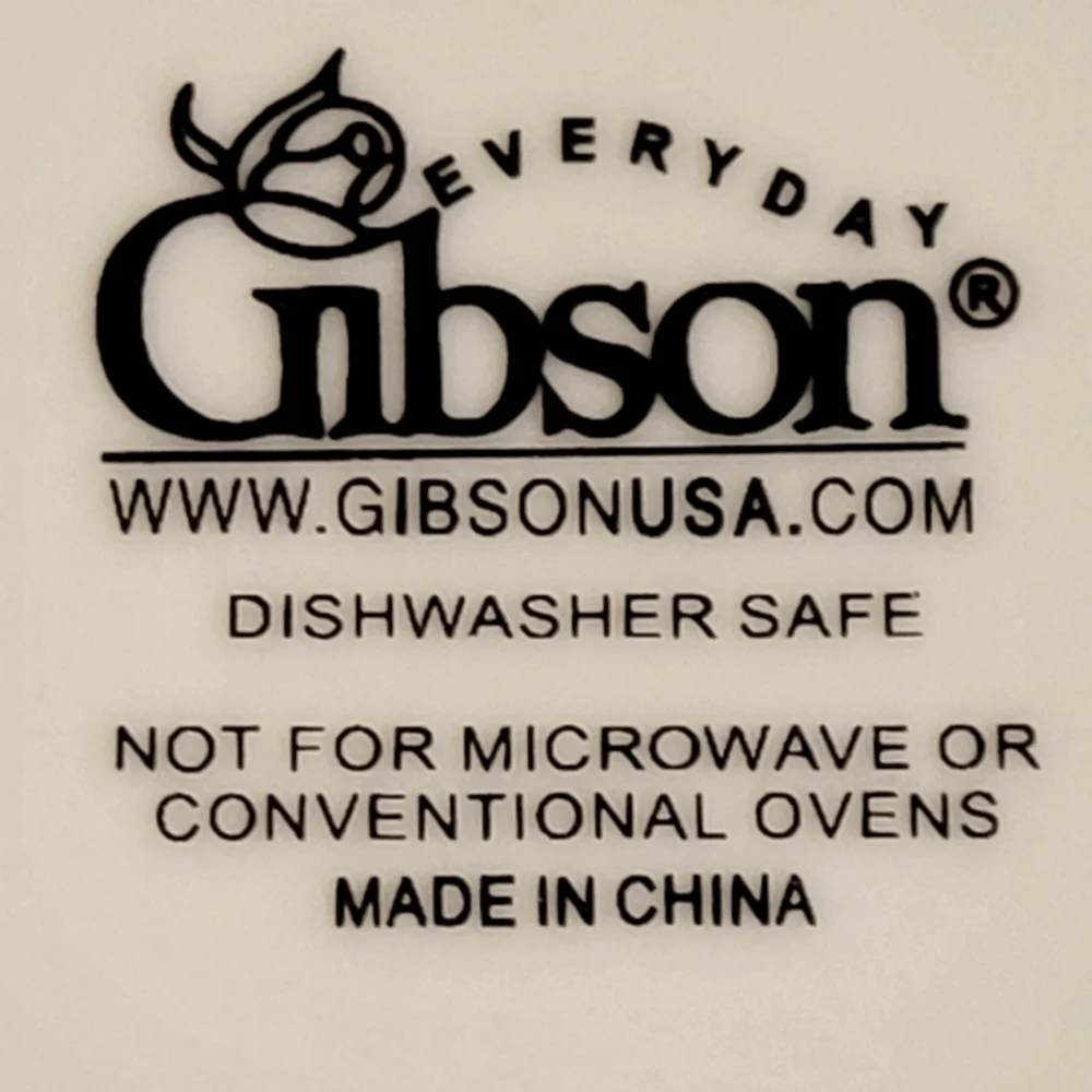 1 Vtg Dinner Plate Everyday Gibson